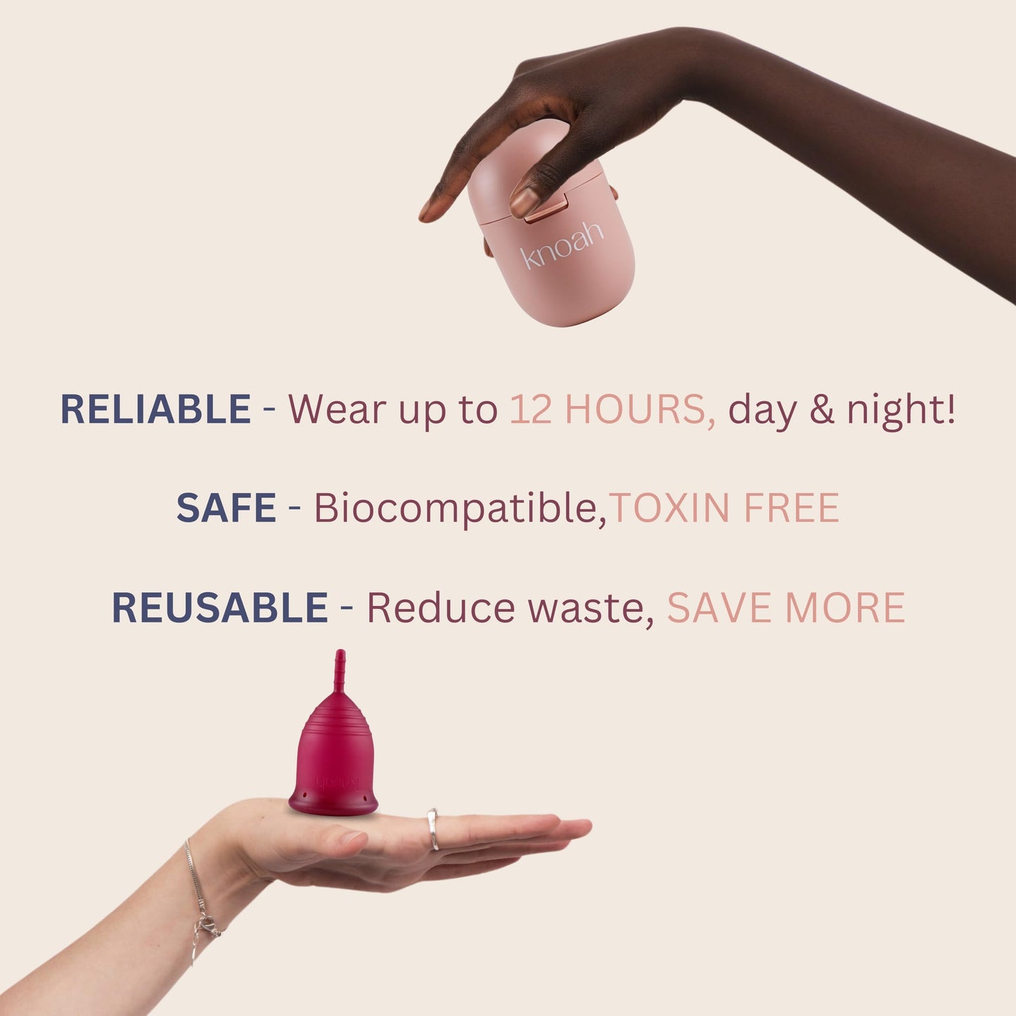knoah Menstrual Cup